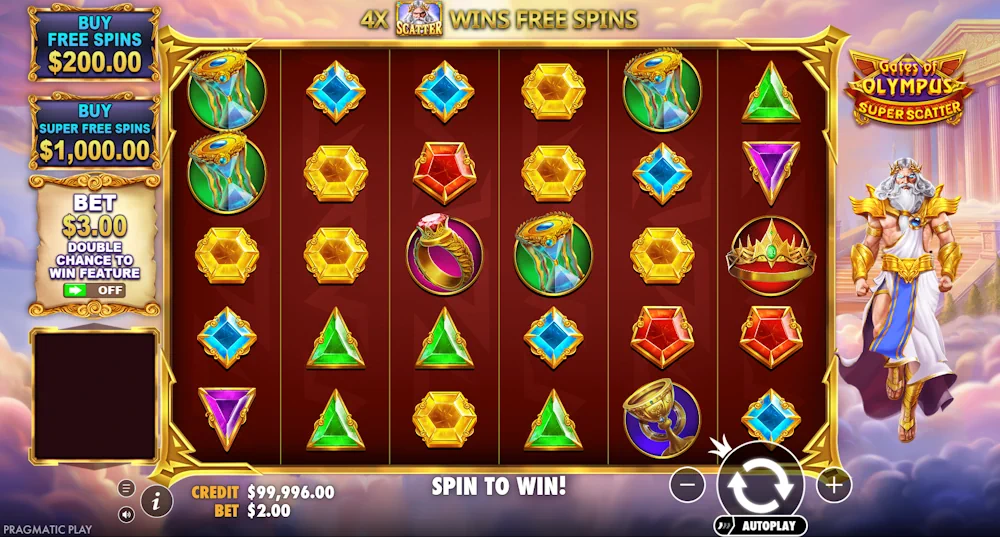 Gates of Olympus Super Scatter